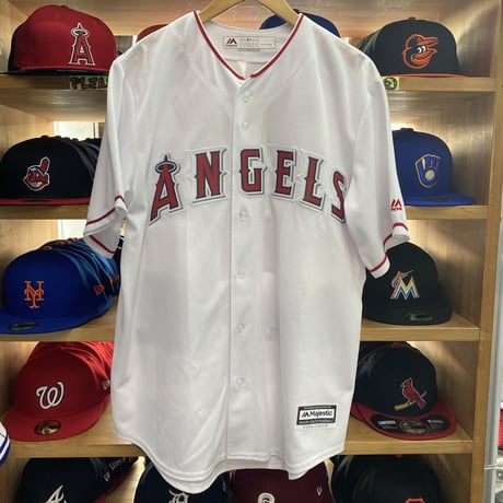Majestic マジェスティック MLB 大谷翔平 #17 ロサンゼルス LA エンゼルス Angels レプリカユニフォーム 白