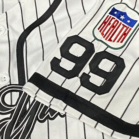 USA限定 Headgear Classics ニグロリーグ ニューヨーク ブラックヤンキース BBシャツ Yankees #99 (HGC-BB96)