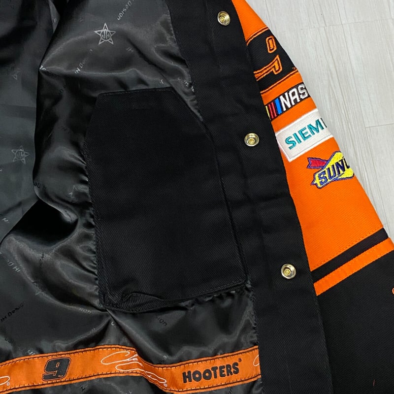 NASCAR ナスカー JHデザイン Hooters フーターズ レーシングジャケット