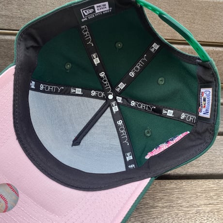 海外限定 Newera ニューエラ 9Forty Aフレーム Athletics アスレチックス 1989WS BATTLE of the BAY (940-228)