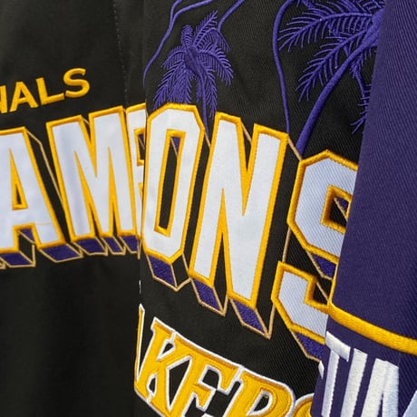 NBA  JHデザイン LA レイカーズ Lakers 2020 NBA 限定 ファイナル チャンピオン 17Time スタジャン