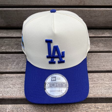 海外限定 Newera ニューエラ 9Forty A-Frame Aフレーム LA Dodgers ドジャース キャップ 50th Anniv (940-95)