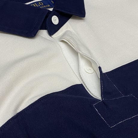 ラルフローレン RALPH LAUREN USA 半袖 ポロシャツ OFFSHORE セーリング p-15 オフホワイト