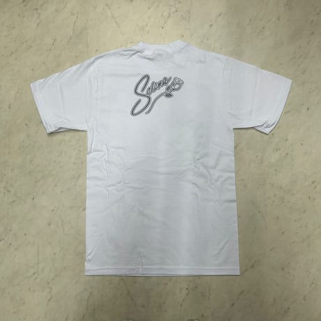 LA発 La Selena セレーナ アンダーグラウンド グラフィック ヘビーウェイト Tシャツ 白 (GTS160)