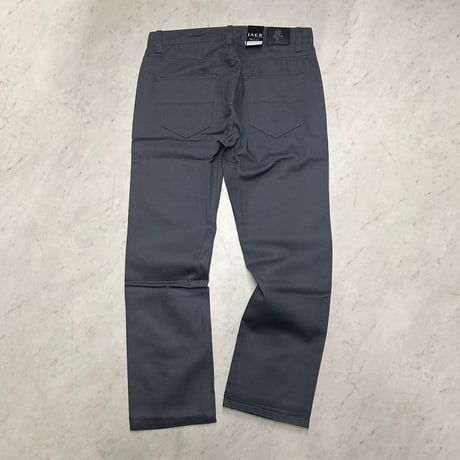 王道のベーシックスタイル JACK Los Angeles ジャック Slim Straight スリム ストレート デニム チャコールグレー (JNS152)