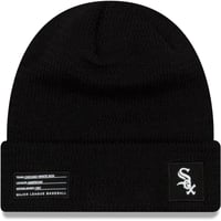 NEWERA ニューエラ MLB ニット帽 シカゴ WhiteSox ホワイトソックス 黒 YOUTH 防寒