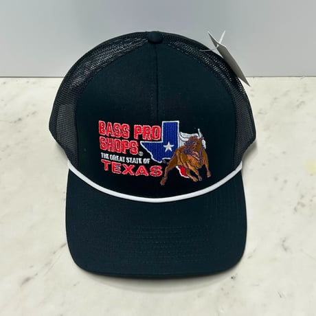 米国アウトドアブランド Bass Pro Shops バスプロショップス Great State of Texas テキサス トラッカーキャップ (Bps73)