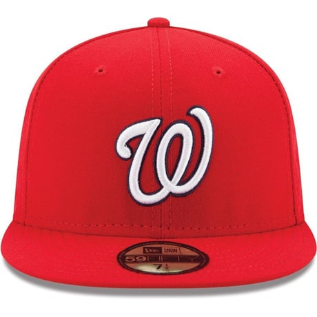 レア 旧モデル 59FIFTY ニューエラ Newera ワシントン ナショナルズ Nationals 公式 game (30-1)