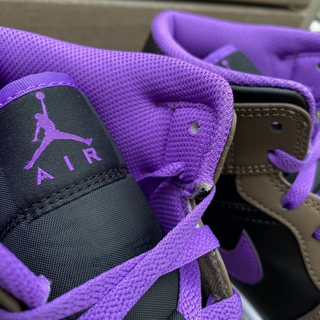 NIKE ナイキ AIR JORDAN1 MID エアジョーダン1 ミッドカット CHOCOLAT/W.BERRY (aj105)