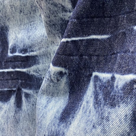 米国発 JEAN IN US ジーンインアス Acid Wash Distressed denim ケミカルウォッシュ ダメージジーンズ (JNS185)
