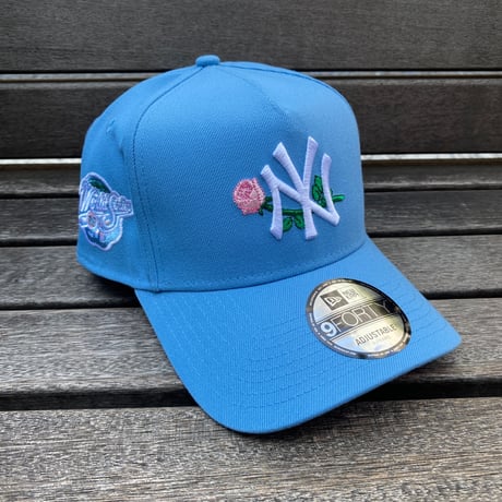 海外限定 Newera ニューエラ 9Forty Aフレーム NY Yankees ヤンキース 1998WS バラ Rose Crest キャップ(940-203)