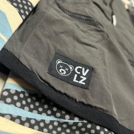 米国発 Civilized シヴィライズド Urban Mesh Combo スウェットセットアップ 着脱可能ベスト付き 3点セット (SET22)