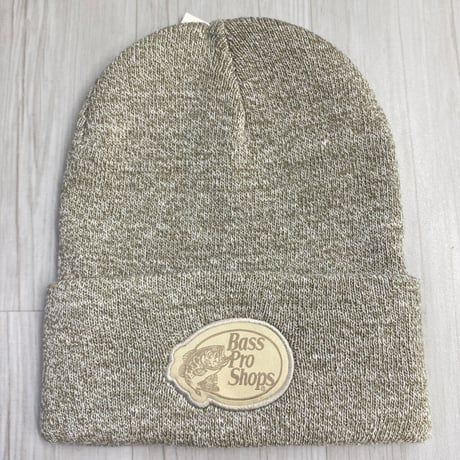 全米最大級のアウトドアブランド Bass Pro Shops バスプロショップス パッチ ニット帽 (Bps36)