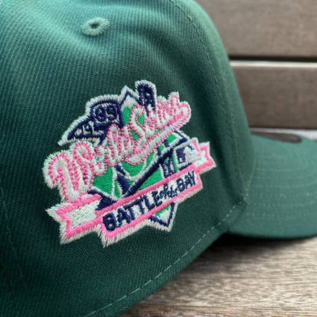 海外限定 Newera ニューエラ 9Forty Aフレーム Athletics アスレチックス 1989WS BATTLE of the BAY (940-228)