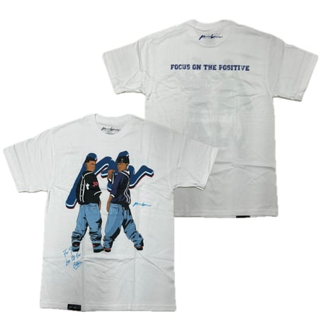 LA発 Positive Wear Clothing ポジティブウェア クロージング Criss Cross Tシャツ (PWT34W)