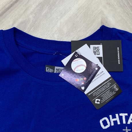MLB公式 NEWERA 大谷翔平 #17 LA Dodgers ロサンゼルス ドジャース 半袖 Tシャツ JPN×USA