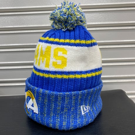 NEWERA ニューエラ NFL ロサンゼルス ラムズ LA Rams ニットキャップ Marl Knit