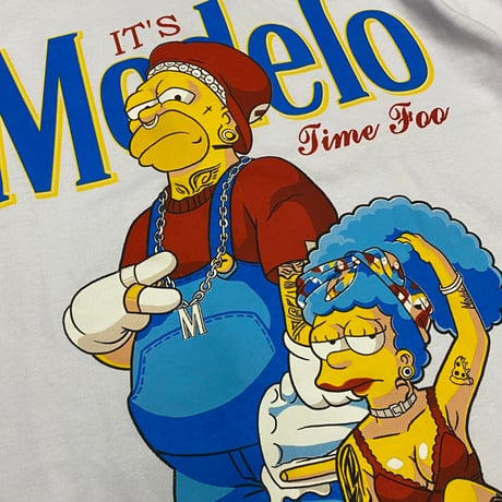 LA発 It's Modelo Time アンダーグラウンド グラフィック ヘビーウェイト TシャツLA発 (GTS72)