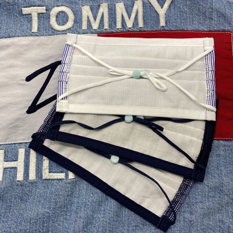【SALE】 トミーヒルフィガー TOMMY HILFIGER マスクカバー 3枚セット ユニセックス 410