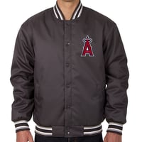米国仕様 JHデザイン GENUINE MERCHANDISE ロサンゼルス エンゼルス LA Angels スタジアムジャンバー (JH-71)