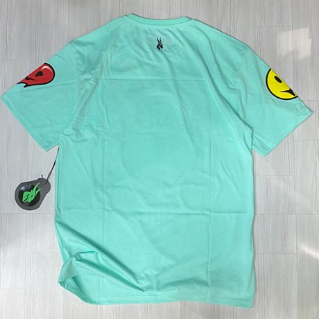 USAブランド GOAT Solo ゴートソロ TRUST NO ONE ベア 半袖 Tシャツ ミント　(GT3)