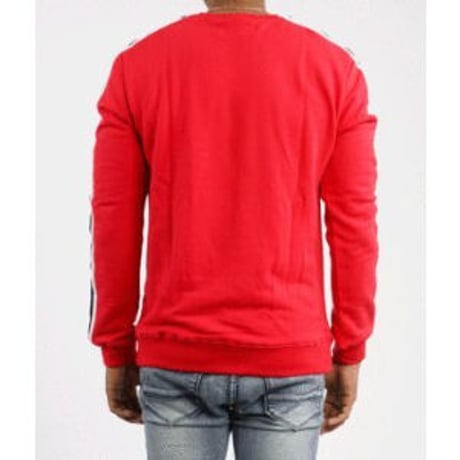 日本未入荷 BLACK PYRAMID ブラックピラミッド BLAST OFF スウェット トレーナー 赤 BIG Bパッチ