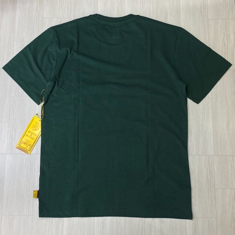 米国ブランド Bricks & Butter ブリックス＆バター 半袖 GENIUS グラフィック Tシャツ 緑