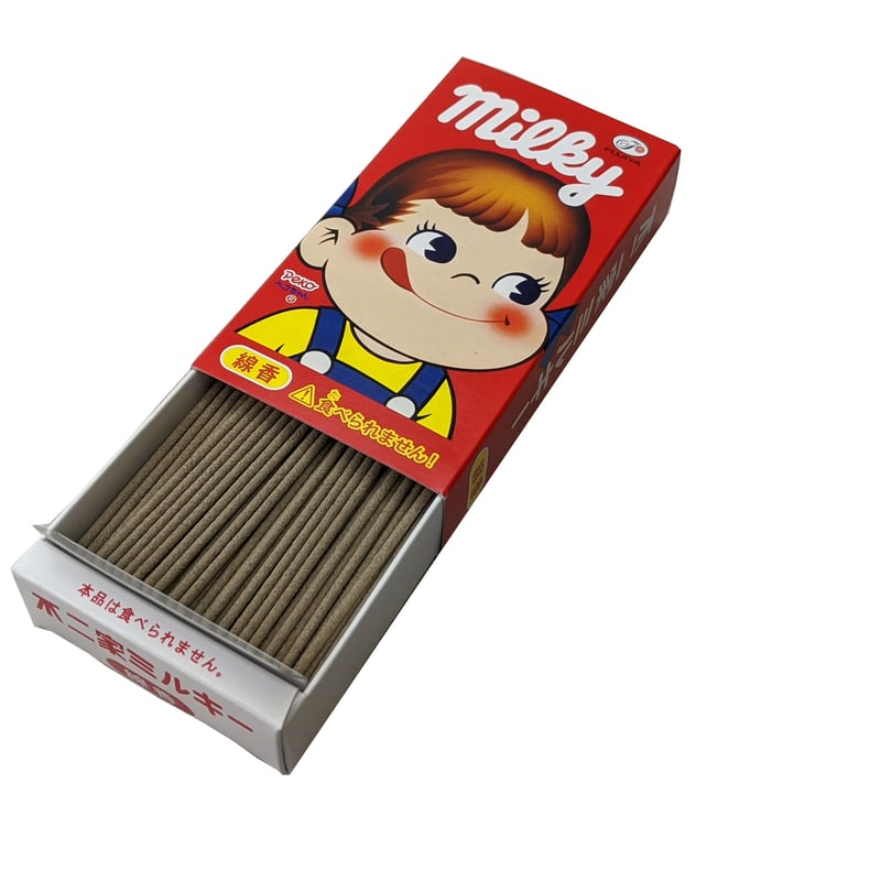 線香 【不二家 ミルキー線香】 ミニ寸 カメヤマローソク | 翠雲堂本店