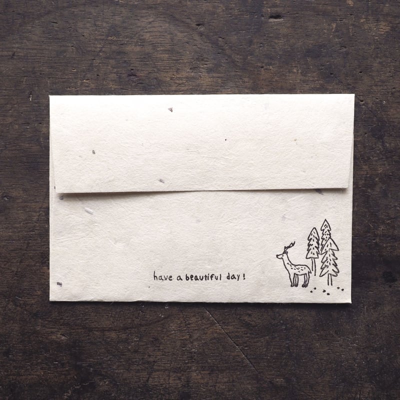 吉野手漉き和紙 おてがみセット | くにす食堂