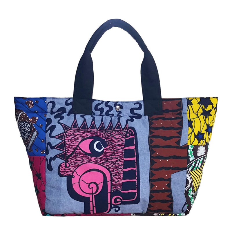 2016SS AFRICABA アフリカバ ショルダーストラップ付きトートバッグ 2016SS AFRICABA アフリカバ ショルダーストラップ付きトート