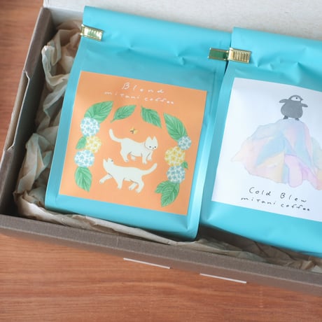 夏のコーヒーギフトBOX （コーヒー豆）