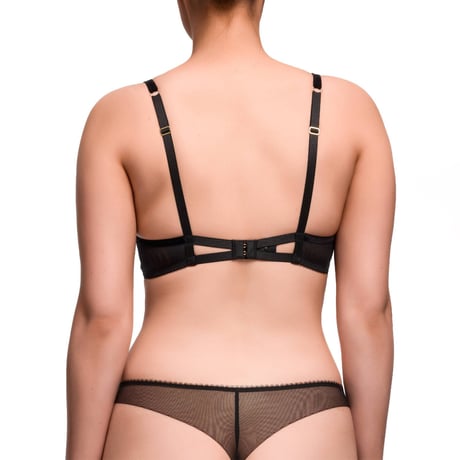 ◆専用オーダーページ◆ Dita Von Teese Fortunia ＆ Severine ブラック 【ノンパデッド3/4カップブラ×1＋タンガ×1＋ショーツ×2のセット】