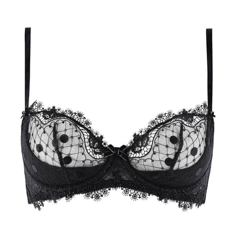 ◆廃番◆ Dita von Teese Vedette Black ディタ・フォン・ティース【ノンパデッドハーフカップブラ】