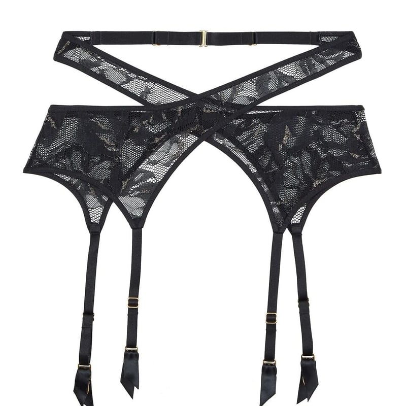 【Aubade】レースガーターベルト ☆再入荷☆ Aubade Boite a Desir Twist and Love オーバドゥ