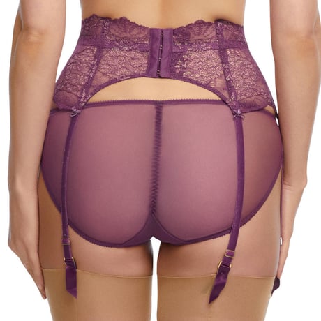Dita von Teese Lurex Lace Amethyst ディタ・フォン・ティース【ガーターベルト】