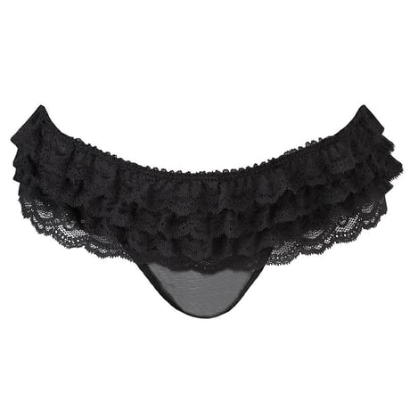 Aubade Boite a Desir Culotte frou-frou オーバドゥ  【フリル付ショーツ/ホットタンガ】
