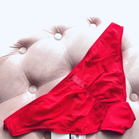 ◆ナイティとセット販売のみ◆ Chantal Thomass Tombeuse Rouge シャンタルトーマス レッド 【ビキニショーツ】