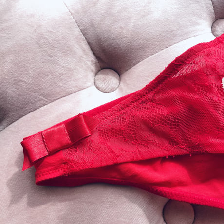 ◆ナイティとセット販売のみ◆ Chantal Thomass Tombeuse Rouge シャンタルトーマス レッド 【ビキニショーツ】