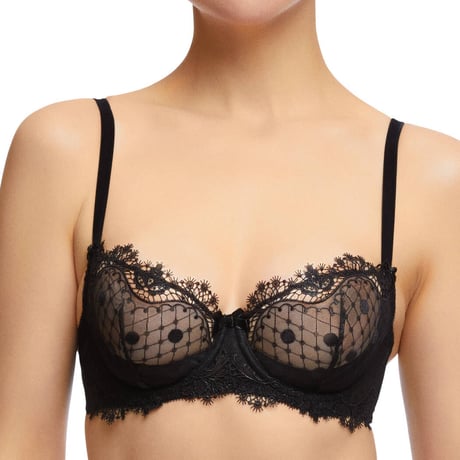 ◆廃番◆ Dita von Teese Vedette Black ディタ・フォン・ティース【ノンパデッドハーフカップブラ】