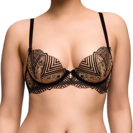 ◆専用オーダーページ◆ Dita Von Teese Fortunia ＆ Severine ブラック 【ノンパデッド3/4カップブラ×1＋タンガ×1＋ショーツ×2のセット】