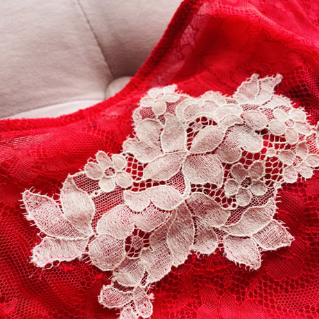 ◆ナイティとセット販売のみ◆ Chantal Thomass Tombeuse Rouge シャンタルトーマス レッド 【ビキニショーツ】