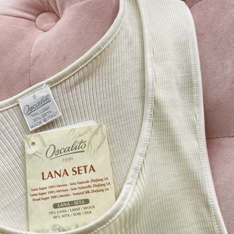 ★再入荷★ Oscalito Cortina Champagne オスカリート【シルクウール ボディ/ボディスーツ #3421】