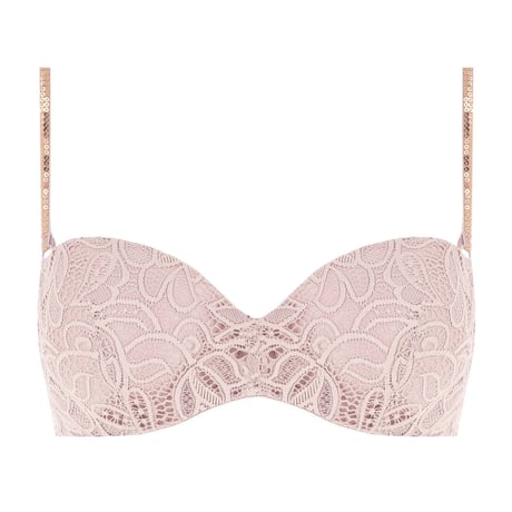 ★入荷しました★ ANDRES SARDA Lynx Rosewood アンドレ サルダ【パデッドバルコネットブラ/ハーフカップブラ＋タンガのセット】