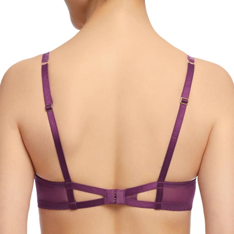 Dita von Teese Lurex Lace Amethyst ディタ・フォン・ティース 【ノンパデッドハーフカップブラ＋タンガのセット】
