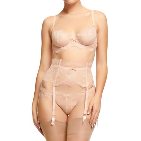 Dita von Teese Lurex Lace Vintage Peach ディタ・フォン・ティース【ブラジリアンショーツ】