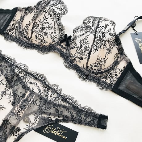 Dita von Teese Severine Blush/Black ディタ・フォン・ティース【ガーターベルト】