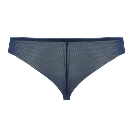 I.D. SARRIERI Moonlight Midnight Blue アイディサリエリ【スワロフスキー付 ノンパデッドバンドゥブラ＋タンガのセット】