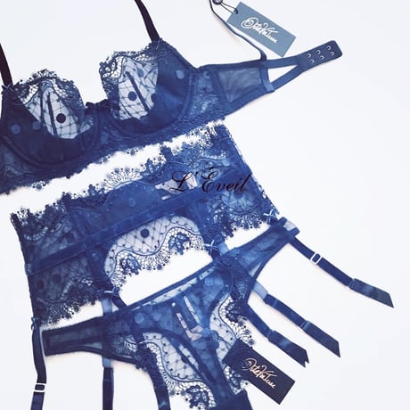 ◆廃番◆ Dita von Teese Vedette Black ディタ・フォン・ティース【ノンパデッドハーフカップブラ】