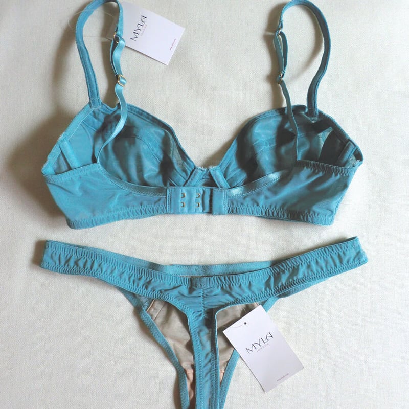 Lセット☆MYLA　LONDONマイラロンドン入手難　イギリス超高級下着 80C+L☆MYLA LONDON マイラロンドン イギリス超高級ランジェリーの通販