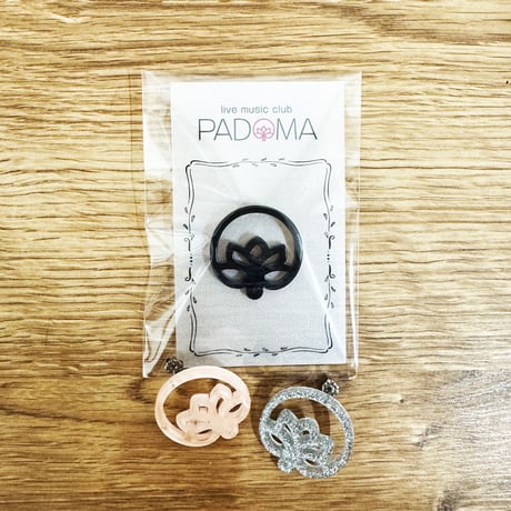 PADOMA 蓮ロゴピアス ver.2